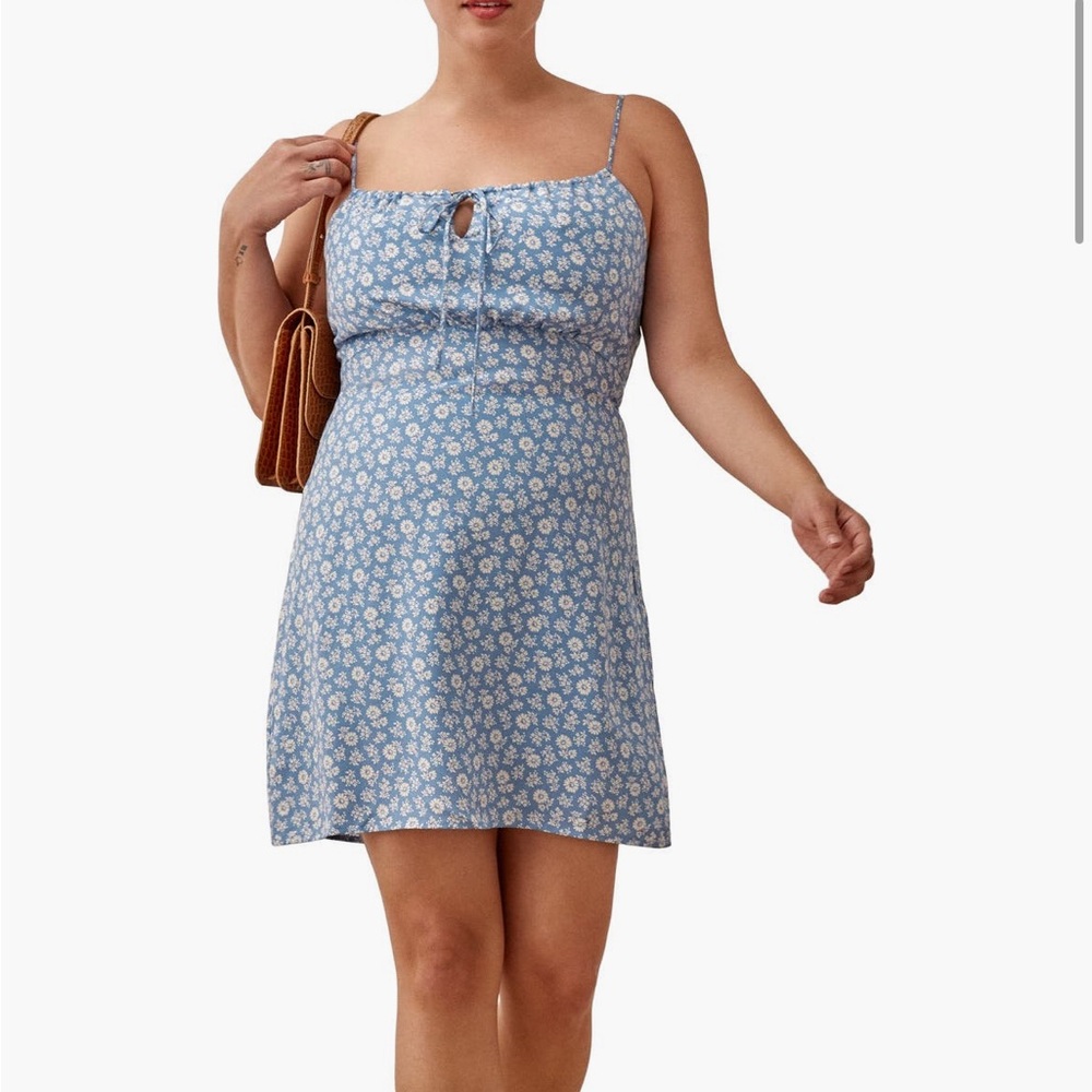 Reformation Abbott Floral Minidress
